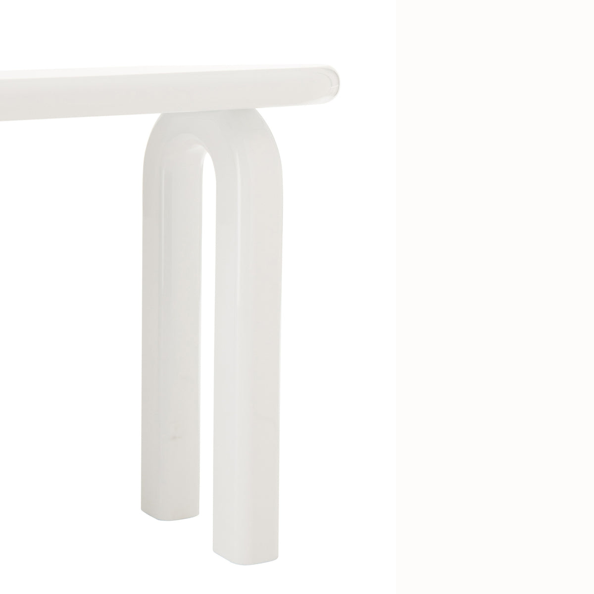 Console Archie MDF/Peinture blanche J-Line