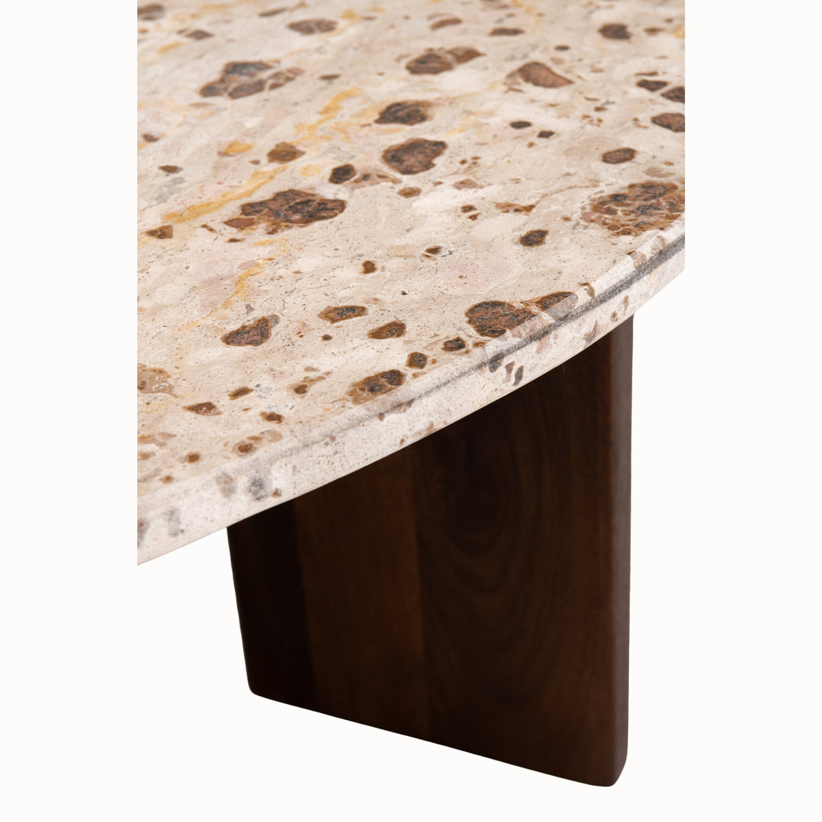 Table basse Mathilde Marbre Naturel/Beige J-Line