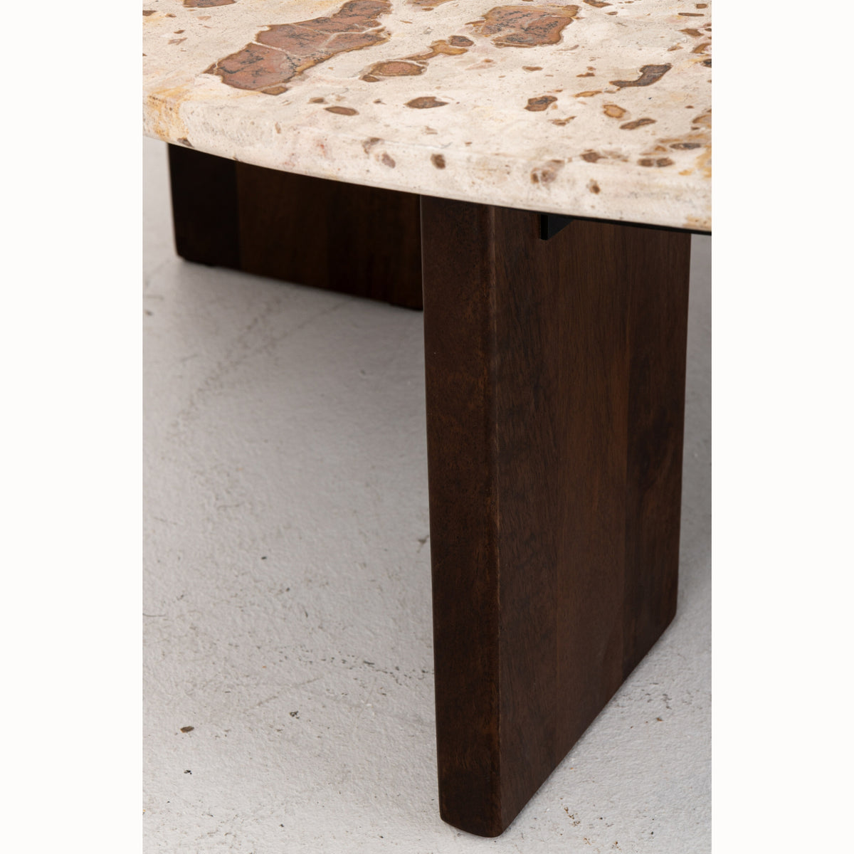 Table basse Mathilde Marbre Naturel/Beige J-Line