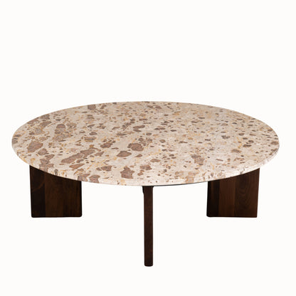 Table basse Mathilde Marbre Naturel/Beige J-Line
