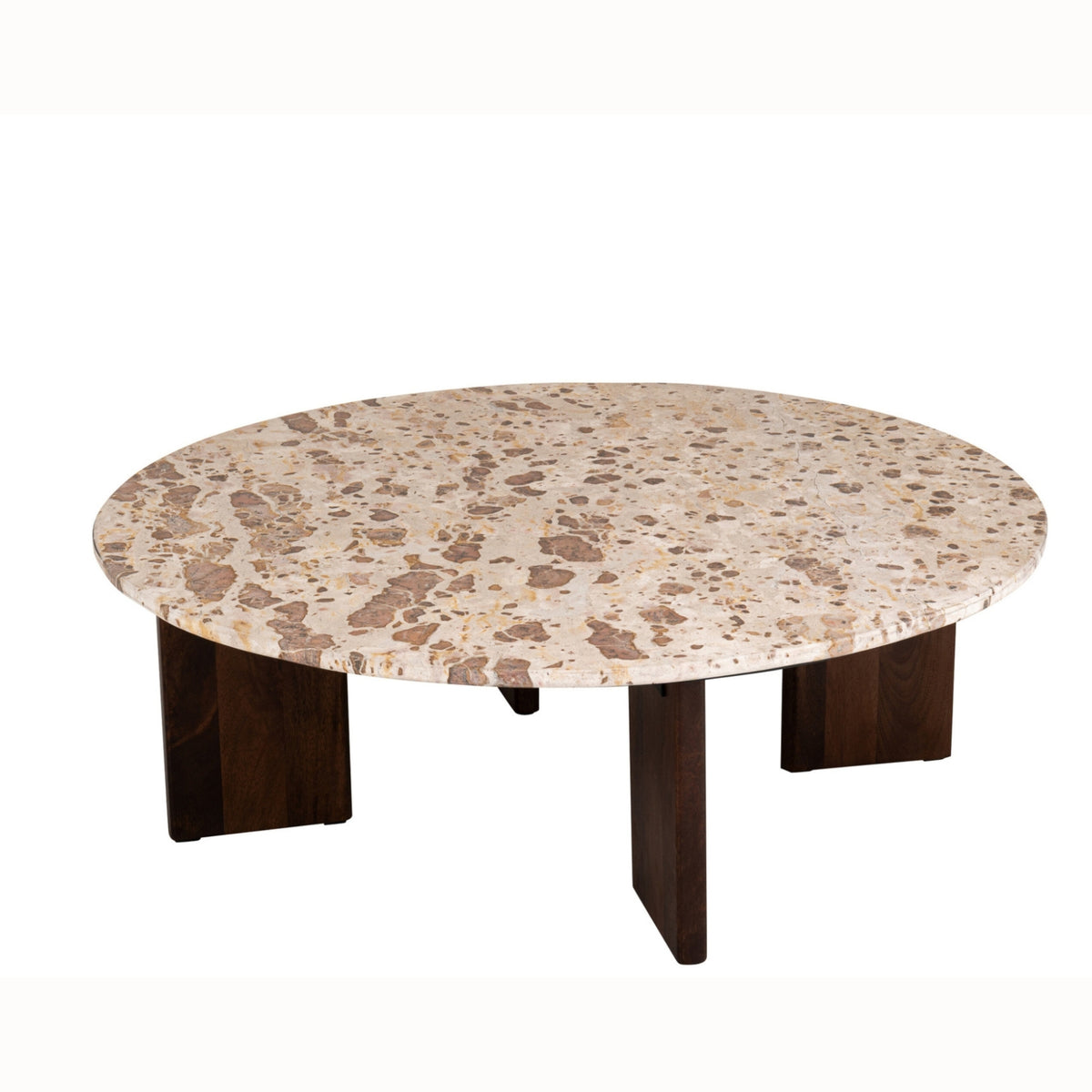 Table basse Mathilde Marbre Naturel/Beige J-Line