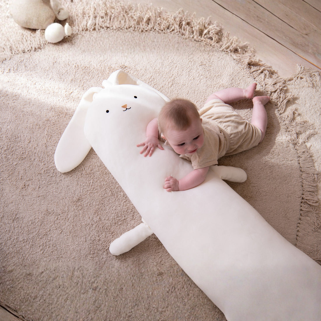 Lapin Polyester Blanc Large J-Line