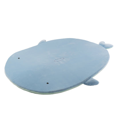 Tapis de jeu Requin 2 faces Polyester Bleu clair/Vert menthe J-Line