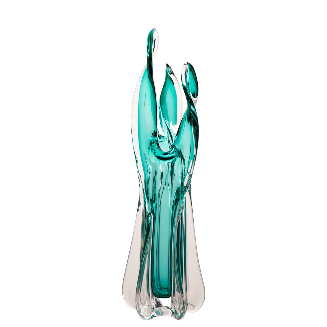 Vase Serena Verre Turquoise Large J-Line