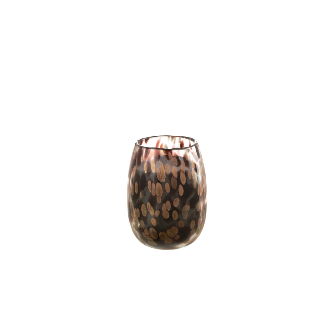 Bougie parfumée Mia Noir/Mix Verre Petit 90heures J-Line