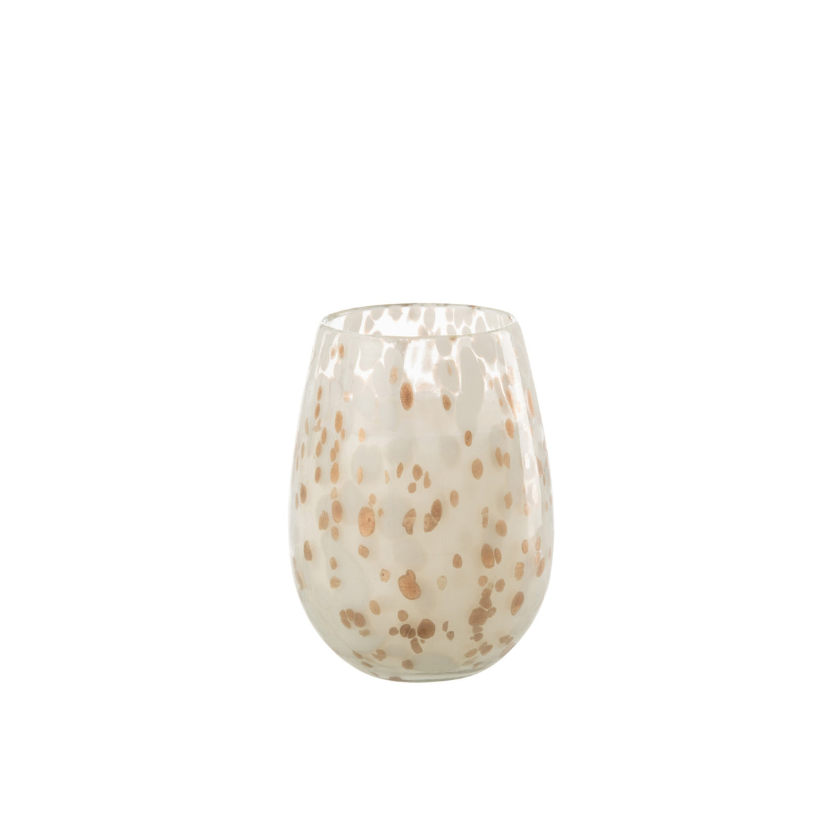 Bougie parfumée Mia Blanc/Mix Verre Moyen 120 heures J-Line
