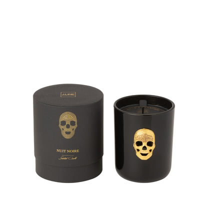 Bougie parfumée Tête de mort Nuit Noire Large 65 heures
