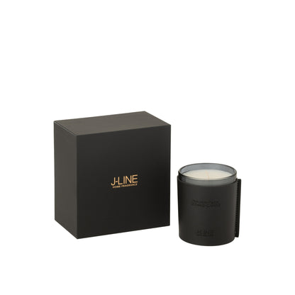 Bougie parfumée Cuir Noir 40 heures