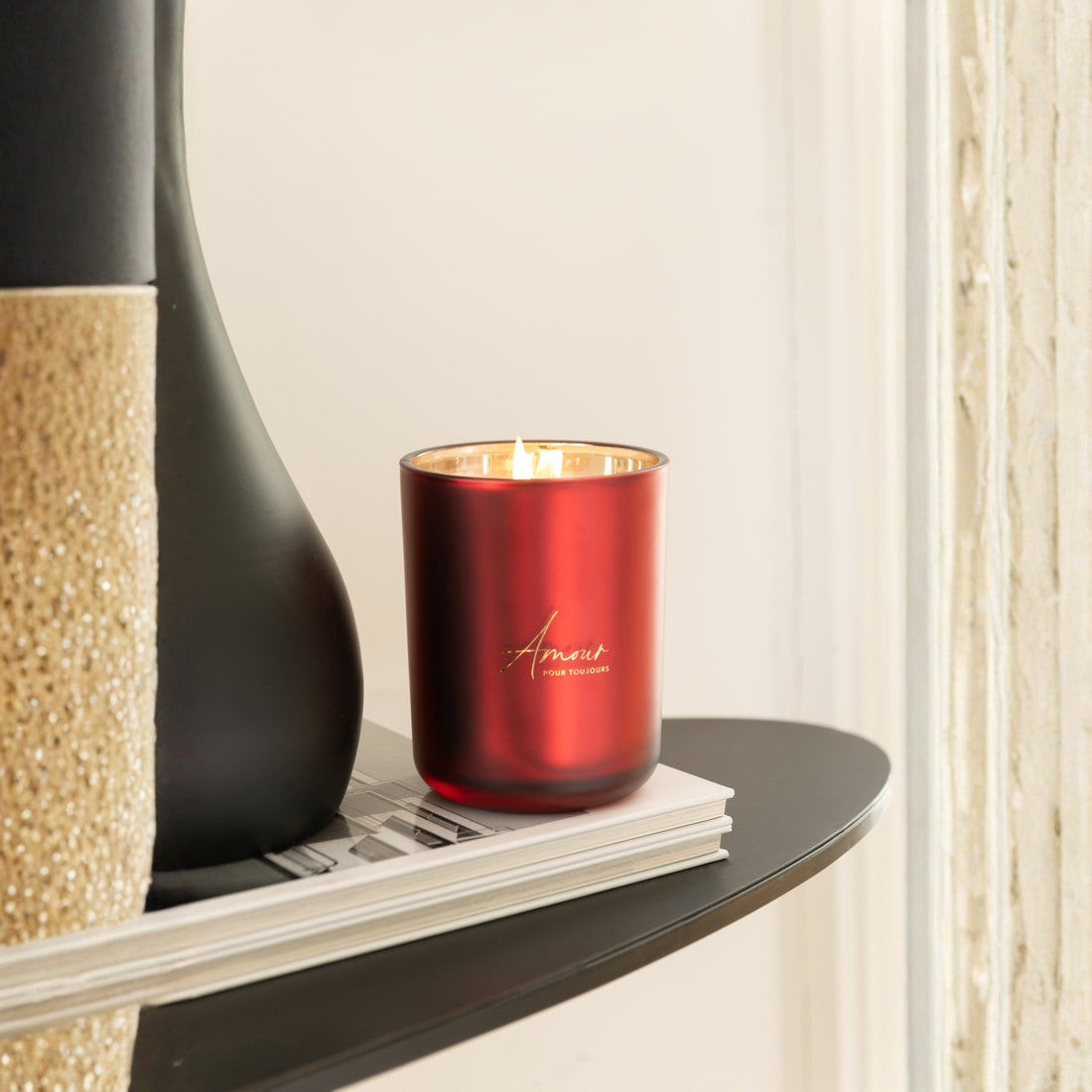 Bougie parfumée Amour Red Large 65H