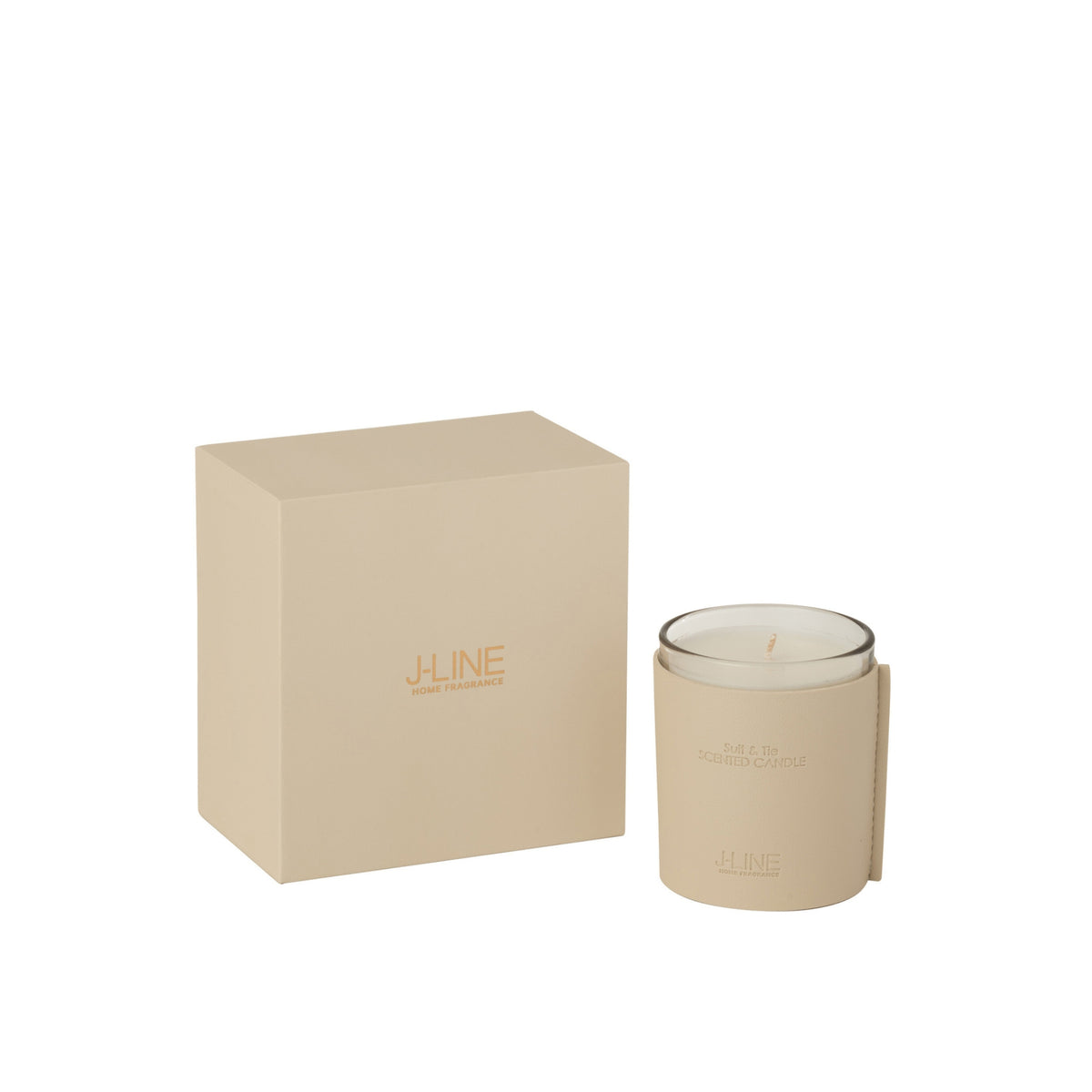 Bougie parfumée Leather Beige 40H
