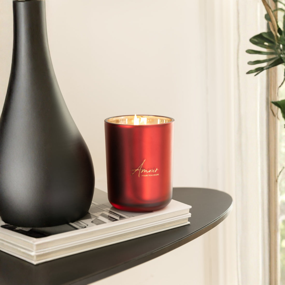 Bougie parfumée Amour Rouge Petite 35 heures