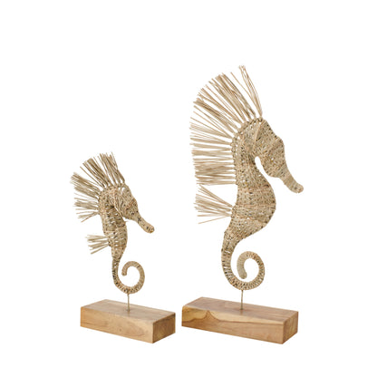 Hippocampe Sur Pied Herbe Naturel Large J-Line