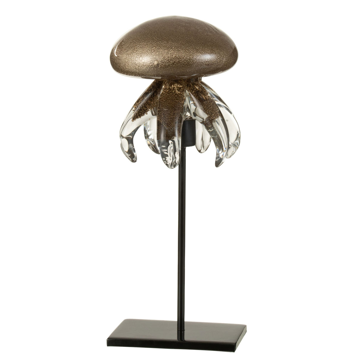 Pieuvre Sur Pied Verre Marron Large J-Line