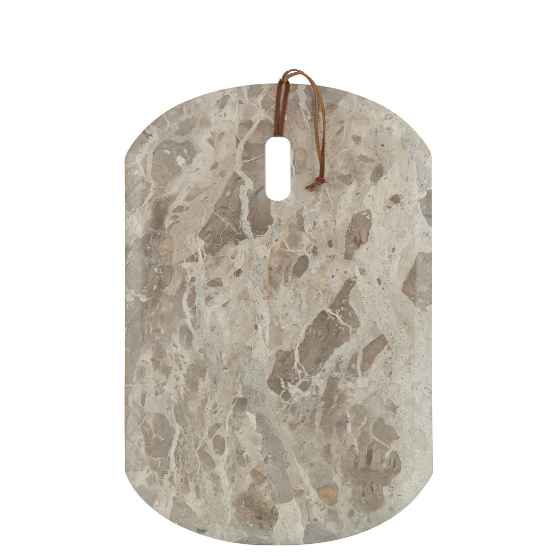 Planche rectangulaire en marbre beige, petite