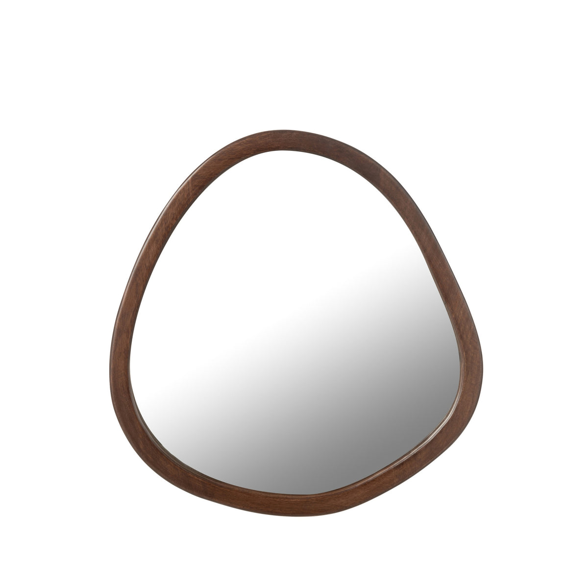 Miroir Whisp Bois de manguier/MDF Marron Grand 59x2,5x56cm
