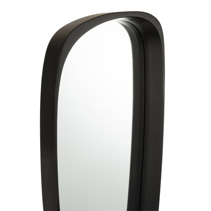 Miroir Giles Mdf/Verre Noir Long J-Line