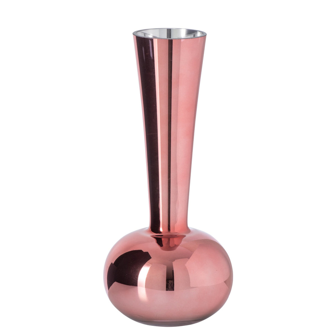 Vase en verre rose J-Line