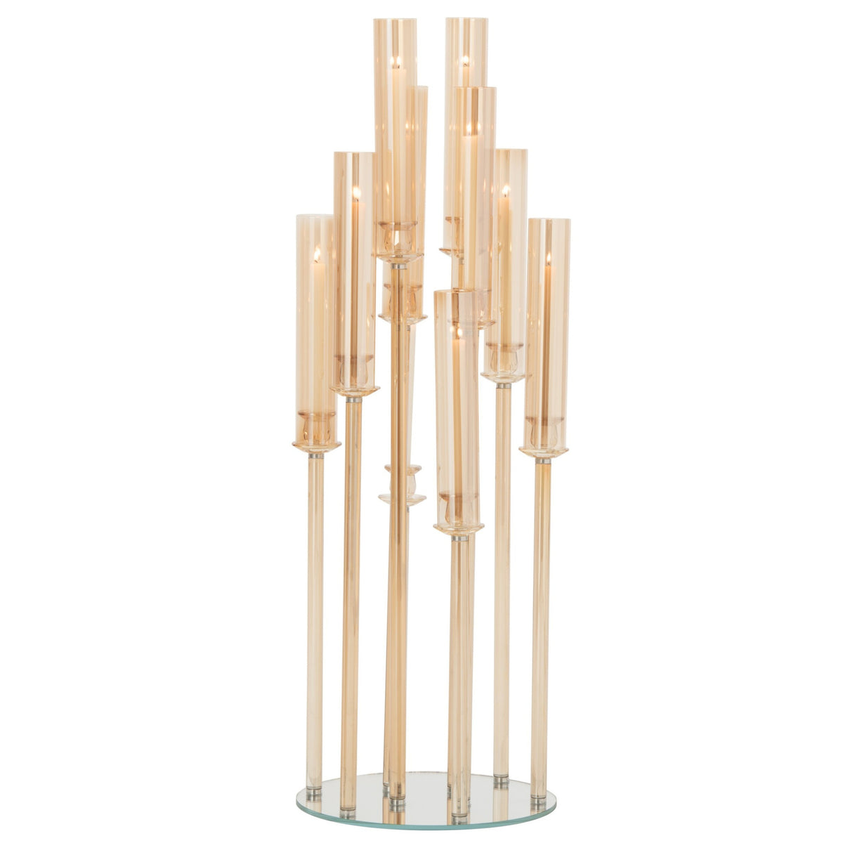 Bougeoir Cristal Or J-Line