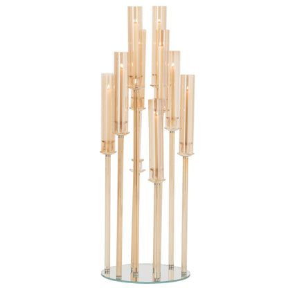 Bougeoir Cristal Or J-Line