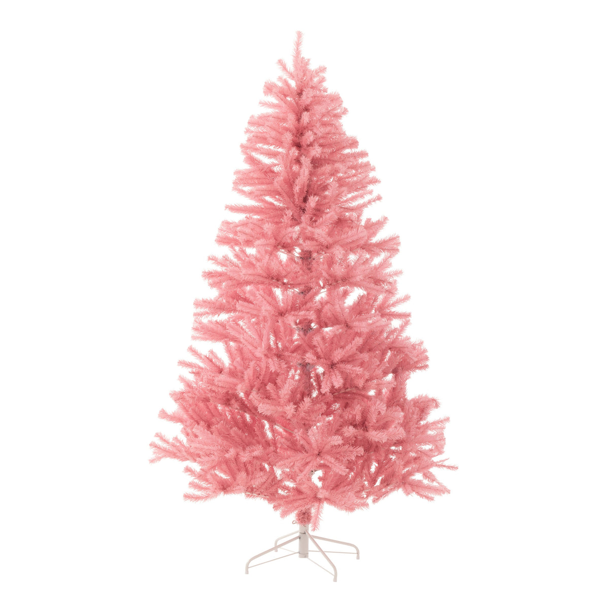 Sapin de Noël Artificiel PVC Rose Large H210cm J-Line