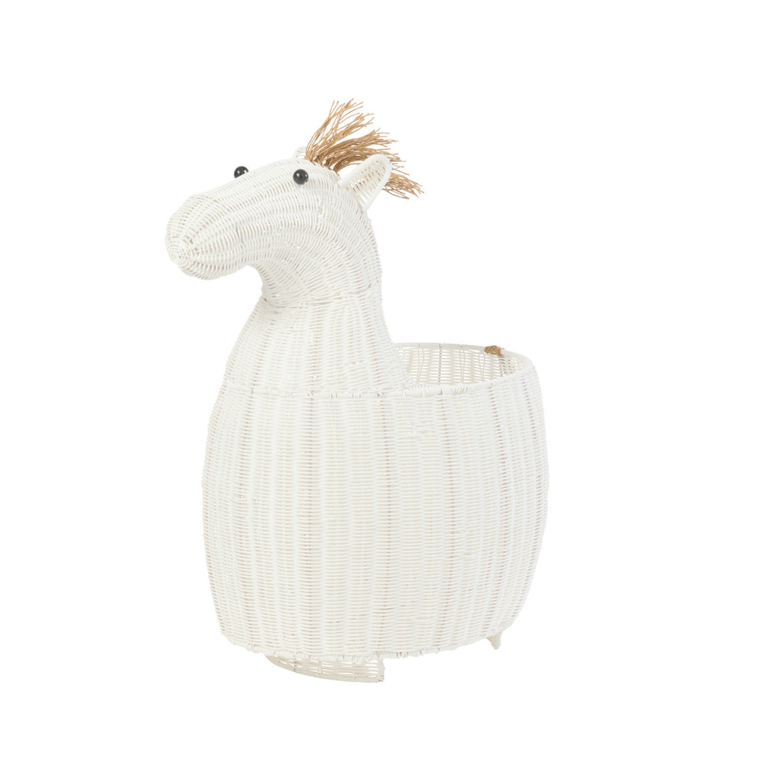 Panier Cheval Plastique Blanc J-Line