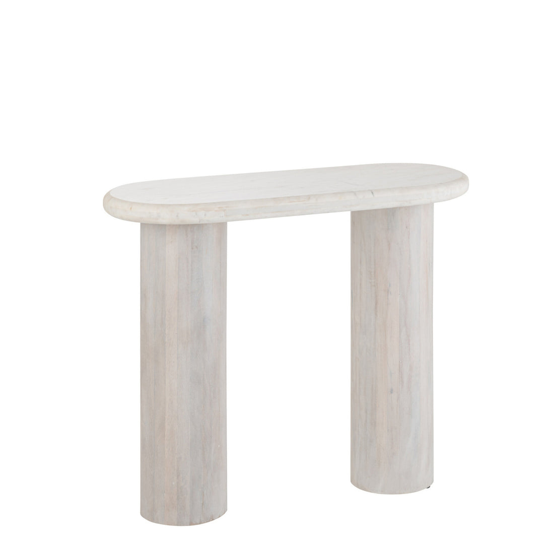 Console Marbre Blanc Cassé J-Line