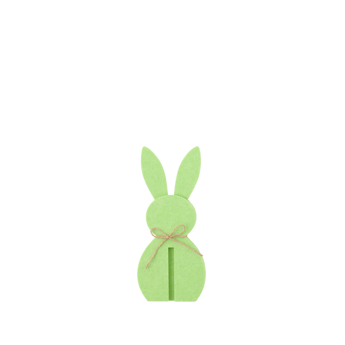 Décoration de Pâques Lapin Vert en Feutrine Lot de 3 J-Line