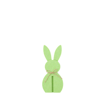 Décoration de Pâques Lapin Vert en Feutrine Lot de 3 J-Line