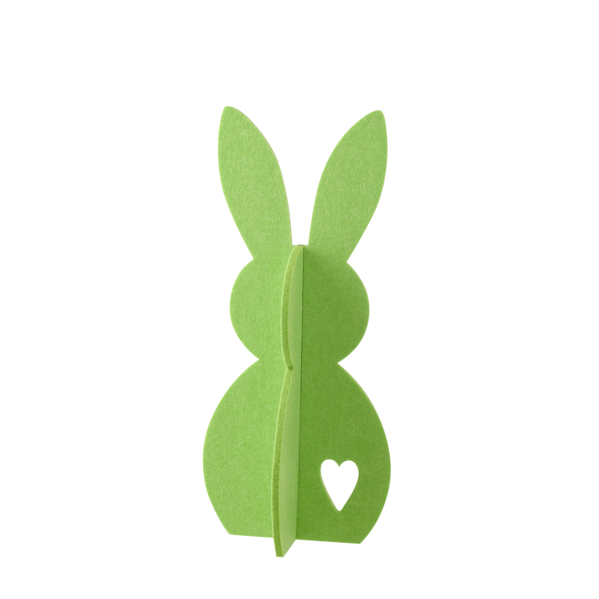 Décoration de Pâques Lapin Vert en Feutrine Lot de 3 J-Line