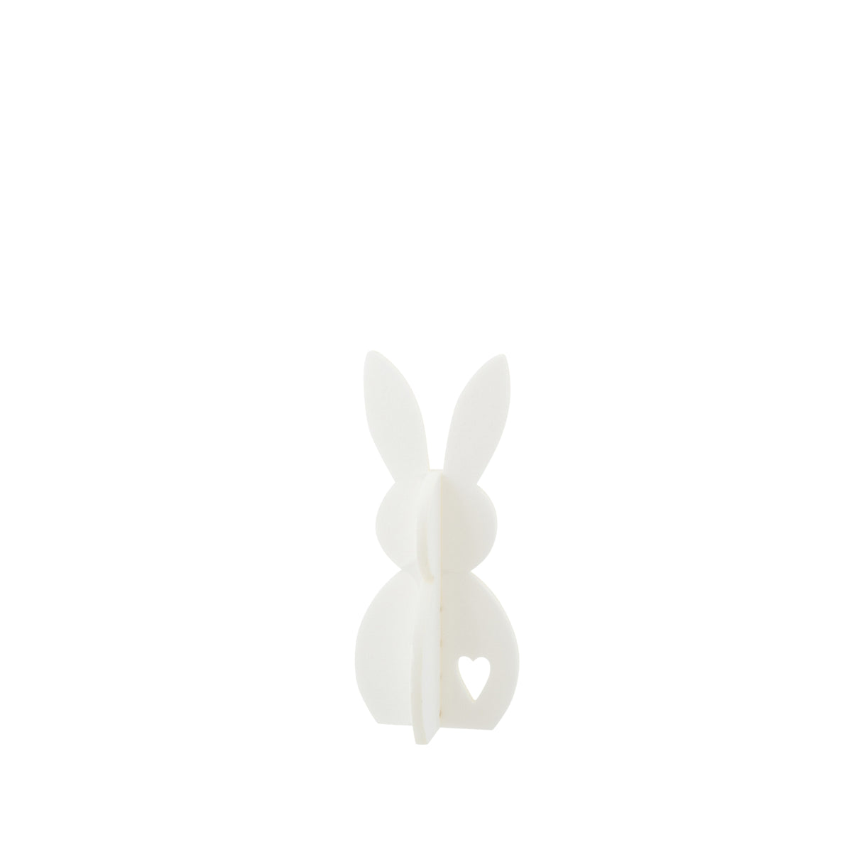 Décoration de Pâques Lapin Blanc en Feutrine Lot de 3 J-Line
