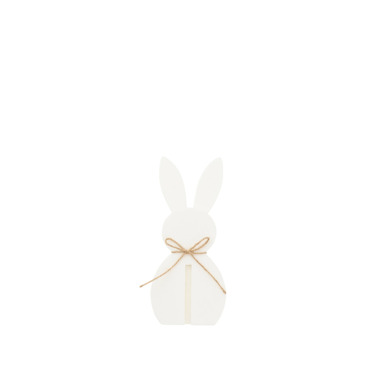 Décoration de Pâques Lapin Blanc en Feutrine Lot de 3 J-Line