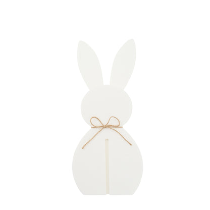 Décoration de Pâques Lapin Blanc en Feutrine Lot de 3 J-Line