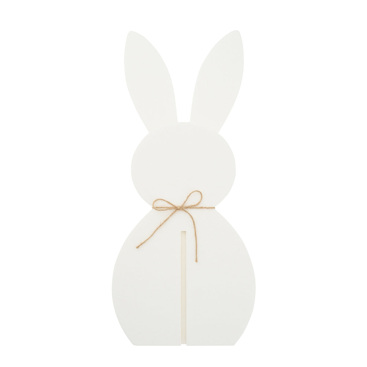 Décoration de Pâques Lapin Blanc en Feutrine Lot de 3 J-Line