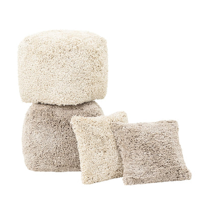 MUST Living Pouf Celeste Taupe