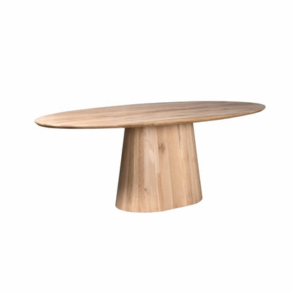 Table à manger Riga Chêne Naturel Ovale 210cm Starfurn