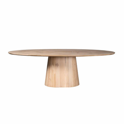 Table à manger Riga Chêne Naturel Ovale 210cm Starfurn