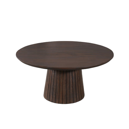 Table basse Solana Bois de manguier Marron 80cm Starfurn