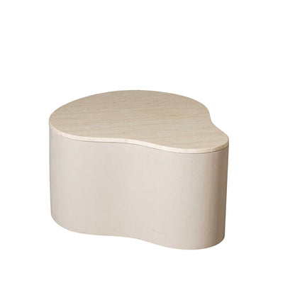 Table basse Lovi Bois de manguier Sable 77cm Starfurn