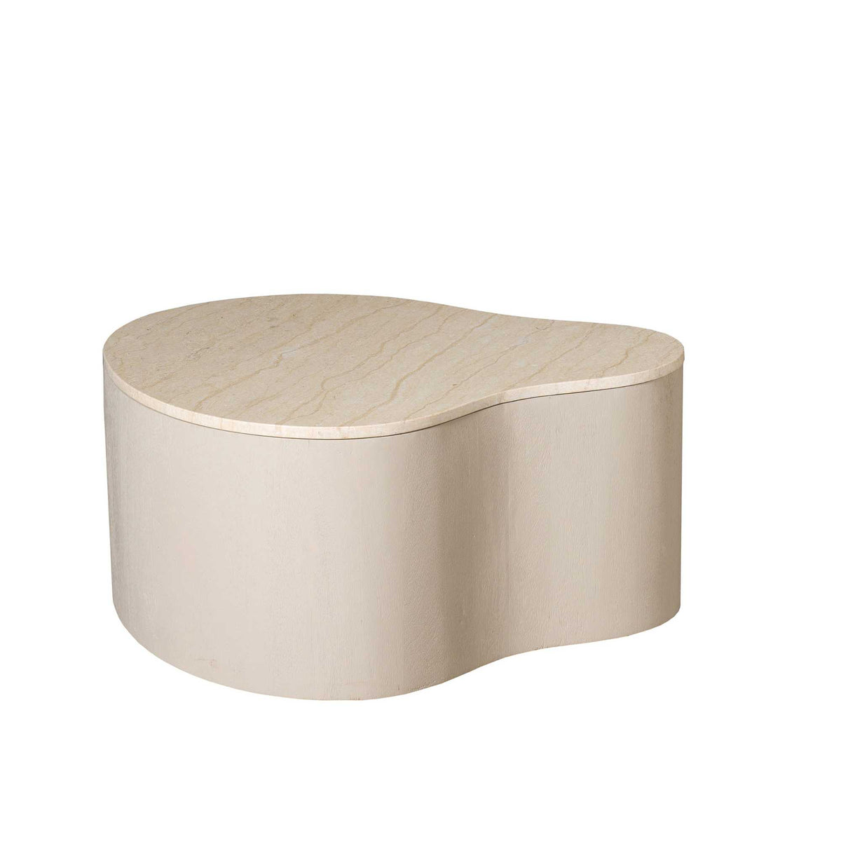 Table basse Lovi Bois de manguier Sable 77cm Starfurn