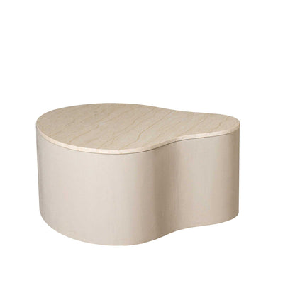 Table basse Lovi Bois de manguier Sable 77cm Starfurn