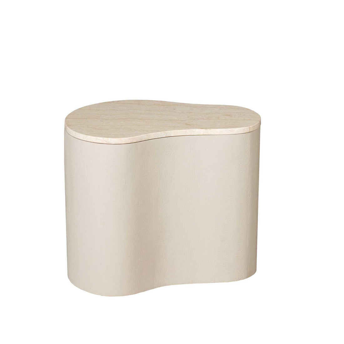 Table basse Lovi Bois de manguier Sable 50cm Starfurn