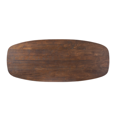 Table à manger Maré Bois de manguier Marron 240cm Starfurn