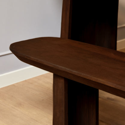 Banc de salle à manger Maré Bois de manguier Marron 180cm Starfurn