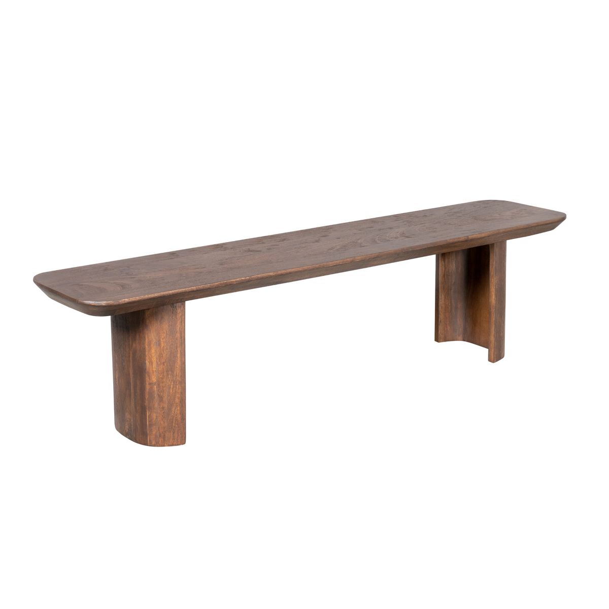 Banc de salle à manger Maré Bois de manguier Marron 280cm Starfurn
