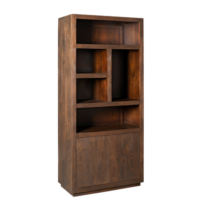 Vitrine Bruxelles Bois de manguier Marron 90cm Starfurn