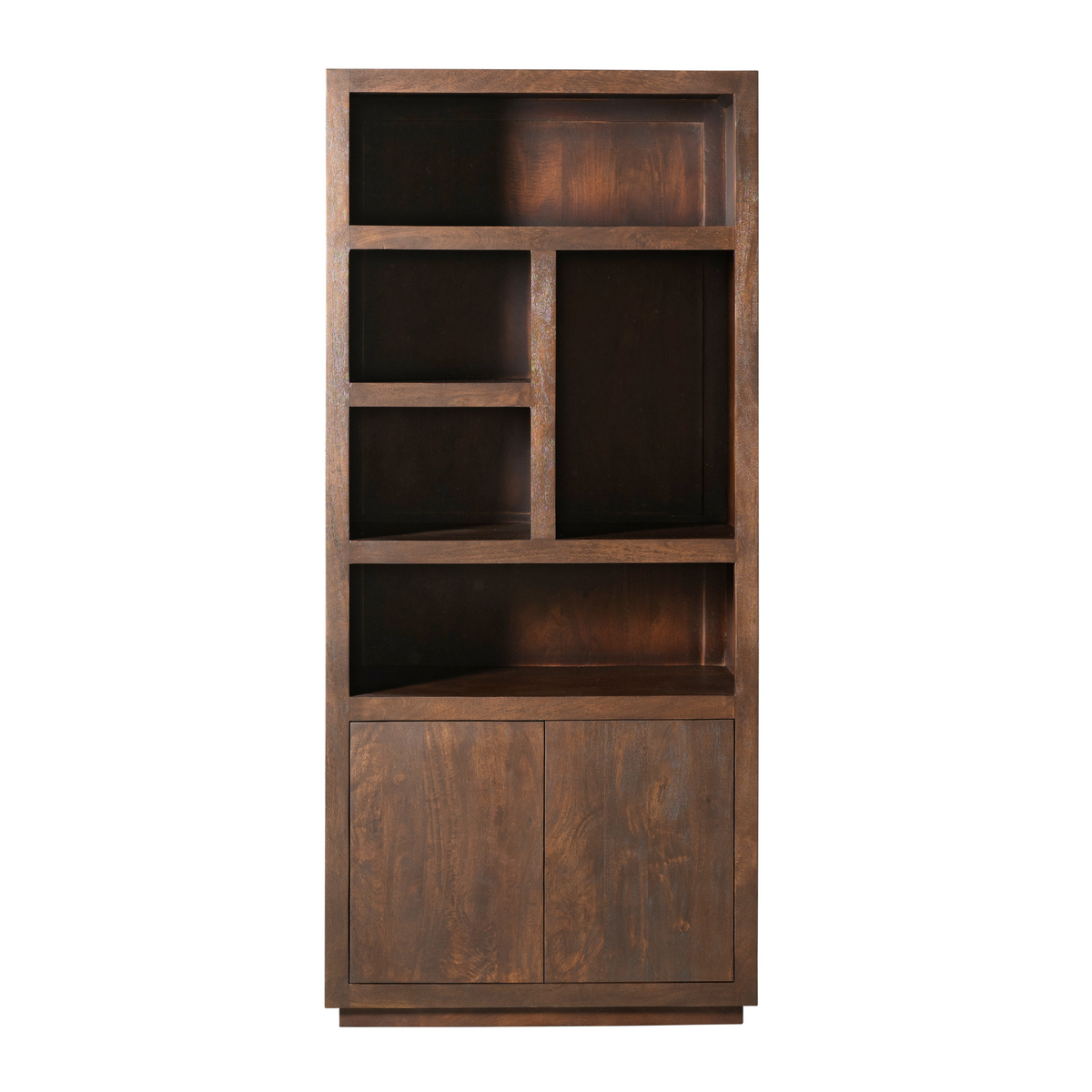 Vitrine Bruxelles Bois de manguier Marron 90cm Starfurn