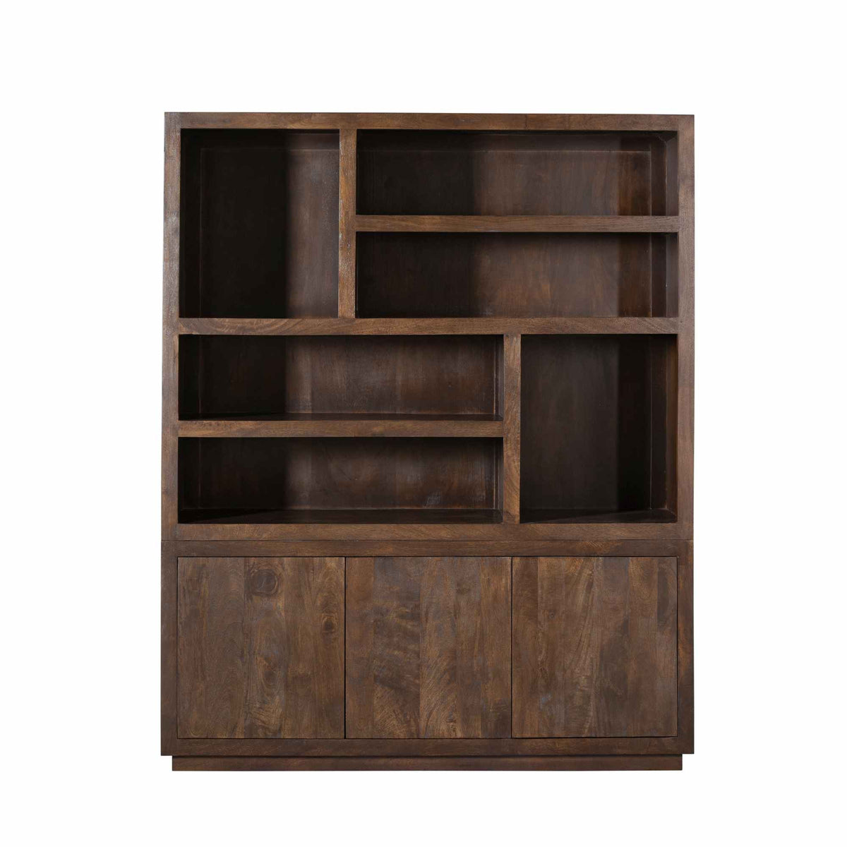 Vitrine Bruxelles Bois de manguier Marron 160cm Starfurn