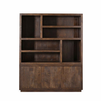 Vitrine Bruxelles Bois de manguier Marron 160cm Starfurn