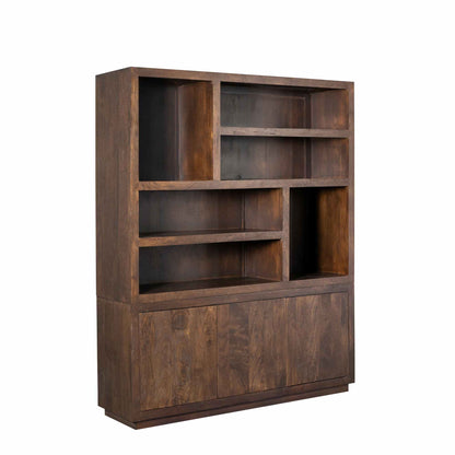 Vitrine Bruxelles Bois de manguier Marron 160cm Starfurn