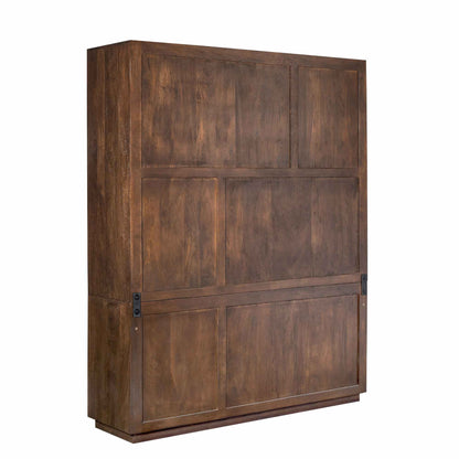 Vitrine Bruxelles Bois de manguier Marron 160cm Starfurn
